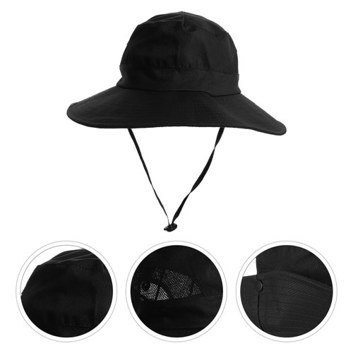4 Pieces Visière Chapeau remise De Soleil Respirant Bob À Design En Maille Manquer