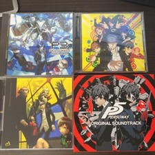 Persona 3 4 5 CD 4 pieces set Sound Track OST from Japan Rare