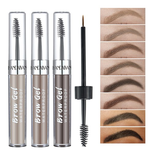 Eye Brow Tattoo Dye Gel Eyebrow Cream With Brush Waterproof Long Lasting Makeup" - Picture 3 of 48