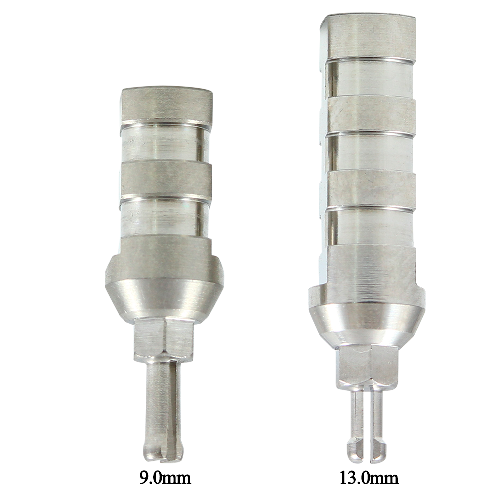 Tooth Click Ins 10pcs Dental Click Transfer Int Hex 2.42mm Titanium Lab Closed Tray Ø4 ...