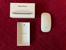 Apple Magic Mouse 2 MLA02LL/A Wireless Mouse - Silver, Excellent Condition