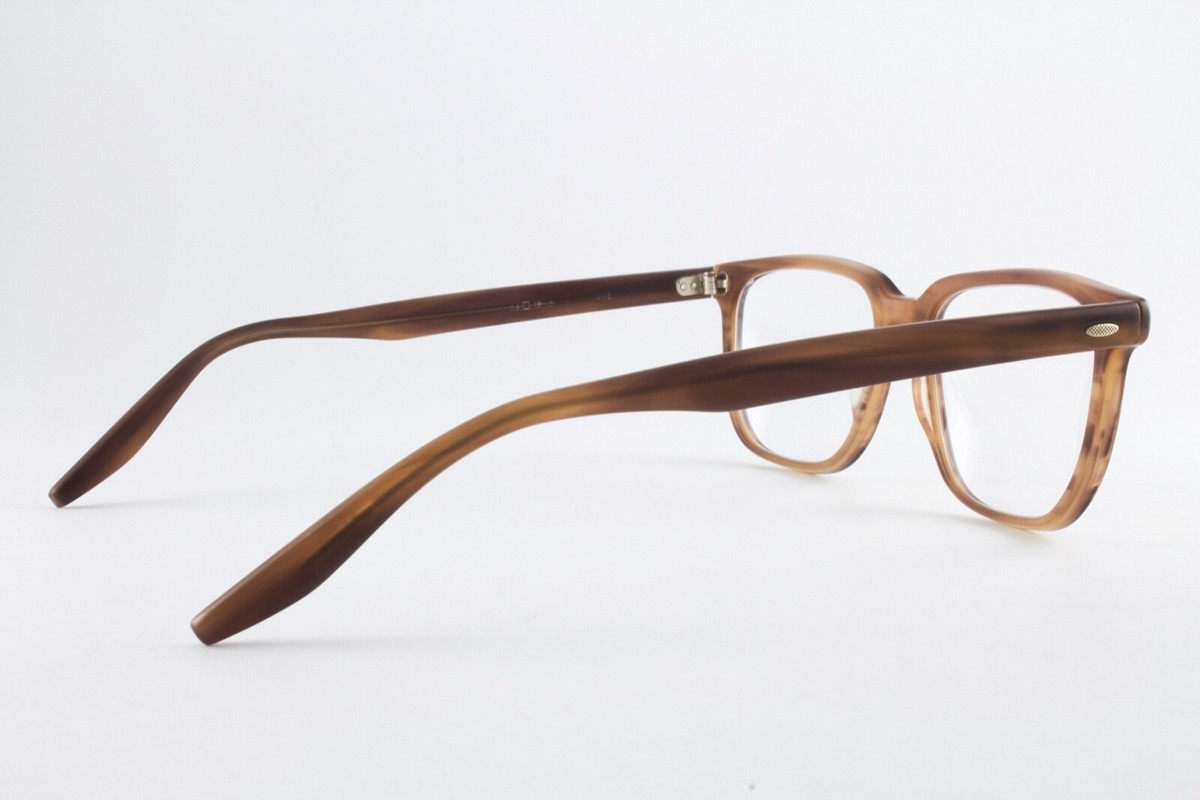 Rare Authentic Barton Perreira MTT Jake Matte Brown 53mm Glasses 