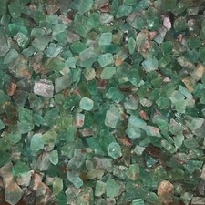 3000 Carat Lots of SMALL Green Calcite Rough + A FREE Faceted Gemstone