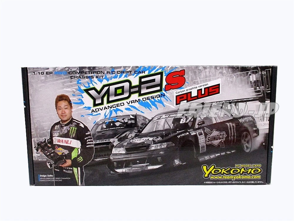 YOKOMO 1/10 Scale RWD YD-2S PLUS RC Drift Car Chassis Kit Model