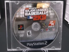 PlayStation 2 PS2 2K Sports Major League Baseball 2K9 DISC ONLY 
