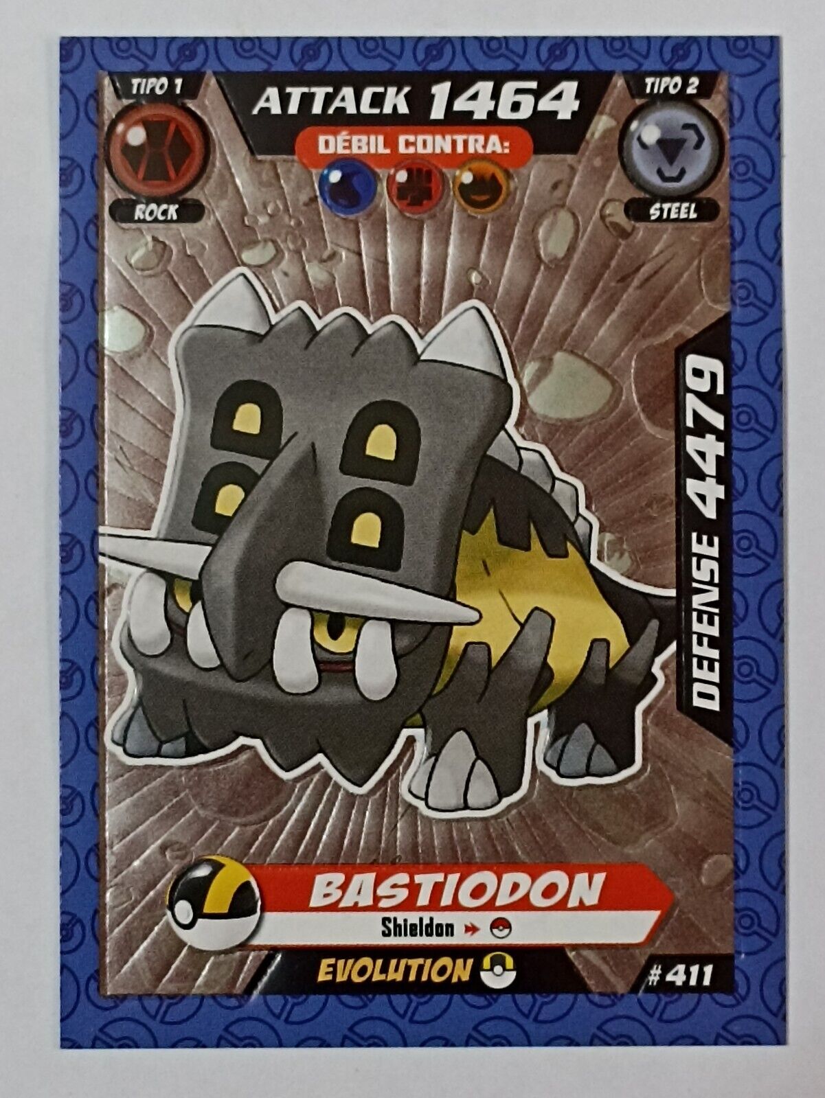 Bastiodon - #411 -  Pokédex