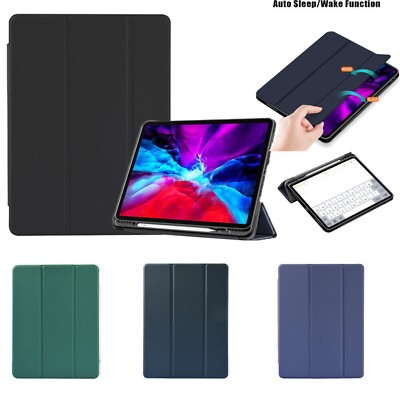 For iPad 9th/8th/7th/6th/5th Generation Air 11 (M2 & M3) Smart Flip Stand Case