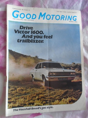Good Motoring Mar 1969 Ford Capri