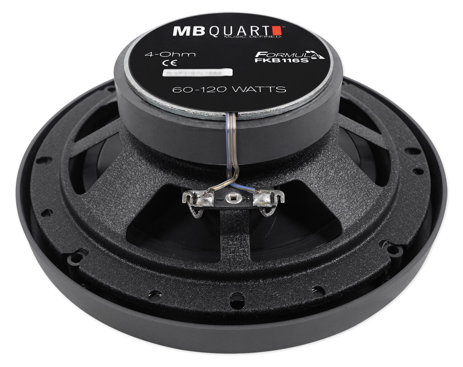 Пара автомобильных аудиодинамиков MB QUART FKB116S 65 мощностью 240 Вт с неглубоким креплением