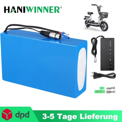 Lithium-Ionen Akku 36V 20Ah 720Wh Akkupack Scooter Pedelec E-Bike Battery 30A