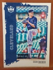 2021 Diamond Kings Artist Proof Blue #92 Shane Bieber INDIANS 