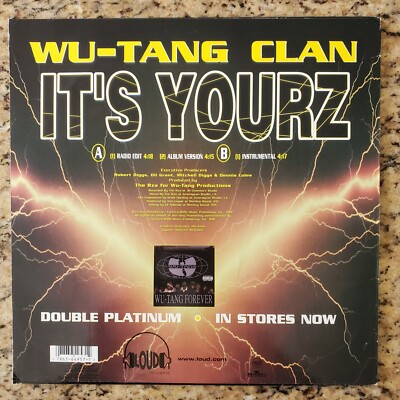 Wu-Tang Clan ‎– It's Yourz Vinyl, 12