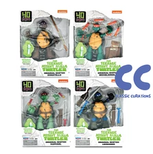 Teenage Mutant Ninja Turtles 40th Original Sketch 4" Action Figures - You Choose