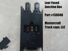 Leer Truck Cap Fuse Box With Fuses 138048 Leer Truck Cap Fuse Box With Fuses 138048