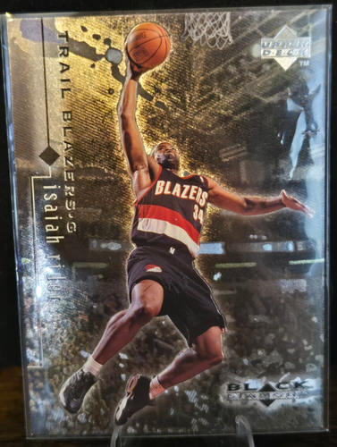 Black Diamond - 1999 - Isaiah Rider - #73 Portland Trailblazers - Card - 第 1/2 張圖片