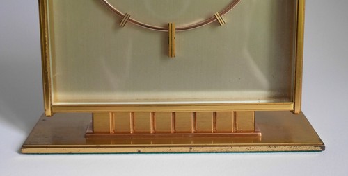 Junghans Meister Tischuhr Kaminuhr Messing midcentury - Bild 12 von 18
