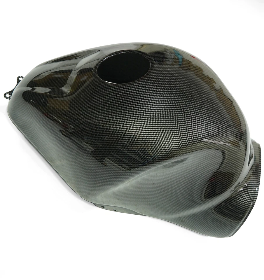 Cubierta del tanque de gasolina con aspecto de fibra de carbono para Suzuki Hayabusa GSX1300R 1997-2007 EE. UU. Foto 2 de 4
