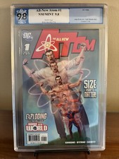 All-New Atom 1 - PGX 9.8 - Key - 2006 - Reboot of Atom - DC - John Byrne, Simone