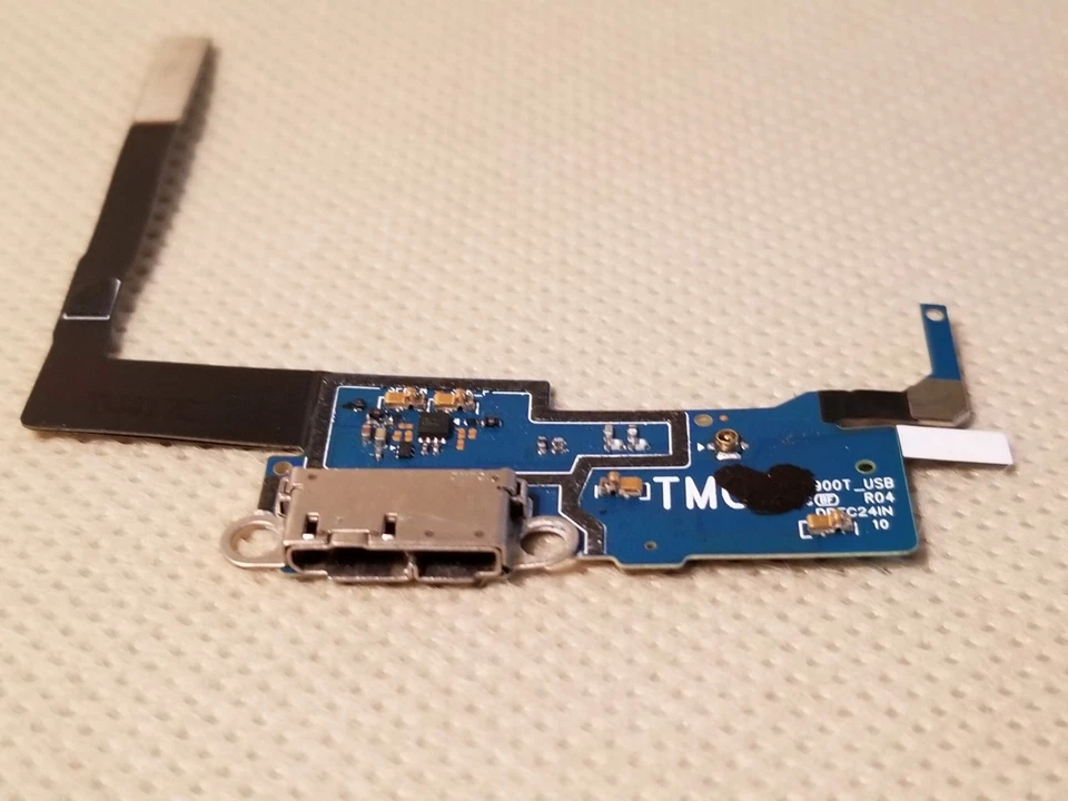 NUEVO Cable flexible cargador base puerto de carga Samsung OEM para Galaxy Note 3 N900T Foto 3 de 4