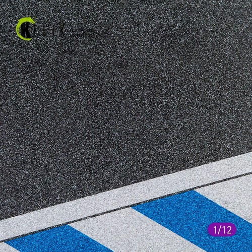 Asphaltstraße Moto Rennbahn Typ 2 Base - Acryl Maßstab 1:12 KeliK KS12002 - Bild 4 von 4