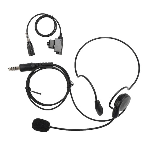7.1-C7 Rear Mount Plug Tactical Headset pour AN/PRC-152 AN/PRC-148 U329 Radio - Zdjęcie 12 z 14