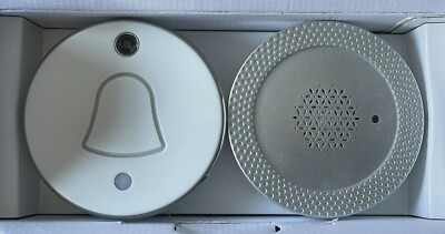 Smart Silver Wireless WiFi Enabled Doorbell with Camera 