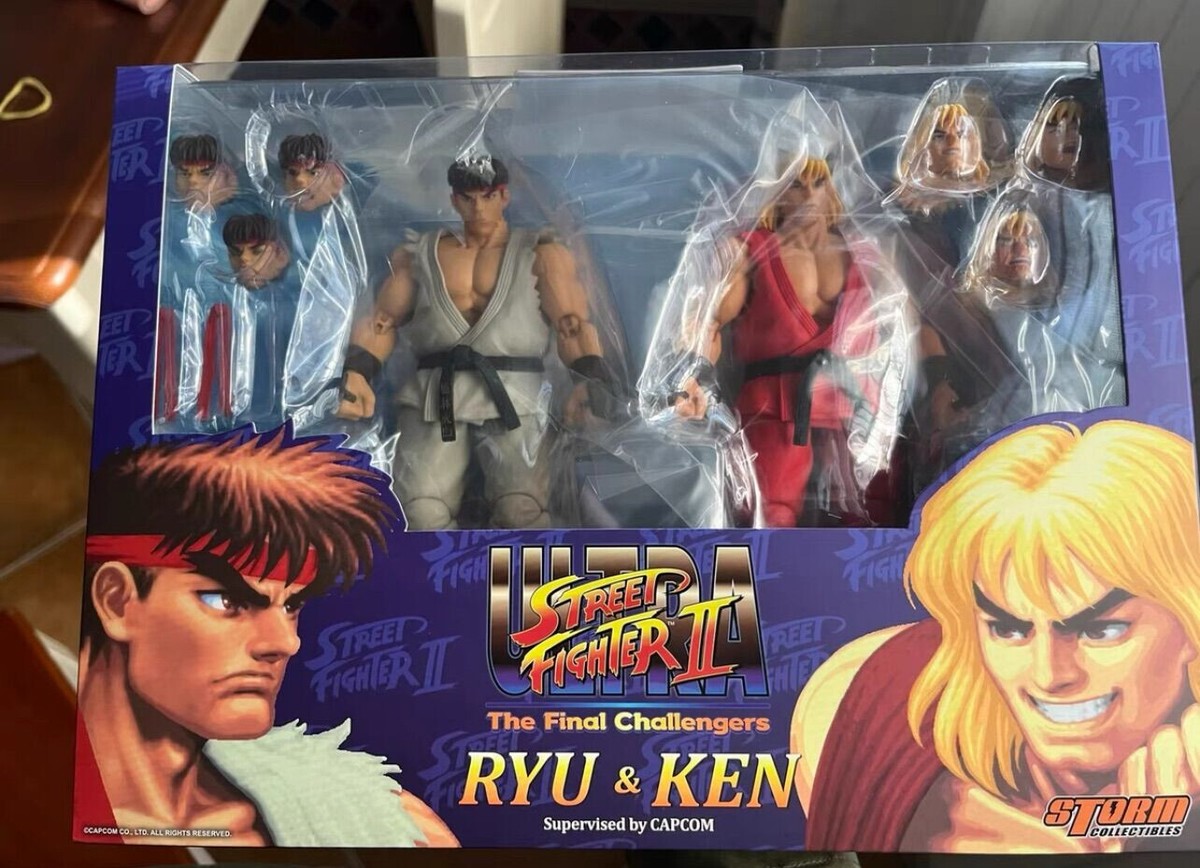 Storm Toys ST 1/12 Street Fighter II Ryu Ken 6'' ACTION Storm Toys ST 1/12 Street Fighter II Ryu Ken 6'' ACTION