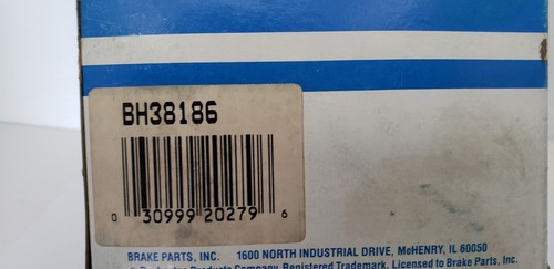 RAYBESTOS BH38186 BRAKE HYDRAULIC HOSE, FRONT LEFT, NIB - Picture 2 of 4