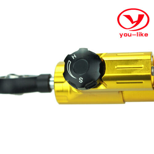 CNC Steering Damper Stabilizer Linear For CBR600RR CBR1000R CB650F CB250 ST1300 - Foto 19 di 52