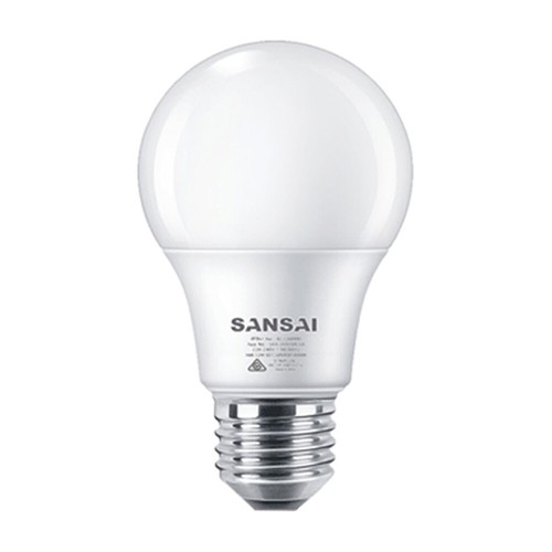 6x Sansai Home/Office LED 1050lm Screw Light Bulb A60 12W E27 Cool White 6500K - Picture 2 of 3