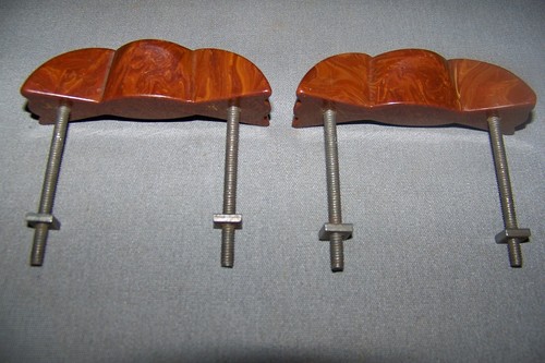 Two, Vintage, Plastic, Furniture Handles / Pulls - SEE TONE INFO - Picture 6 of 6