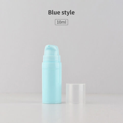 5/10/15ml Empty Airless Pump Bottles Mini Lotion Vacuum Cosmetic Containers - Picture 14 of 23