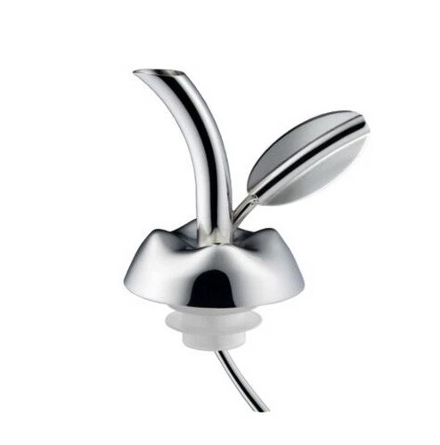 Tappo Versatore Bottiglie Olio Alessi MSA32/TAP Fior d'Olio Acciaio Inox, fotografia 6 di 7