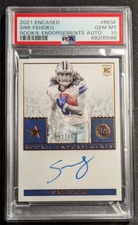 2021 Panini Encased - Rookie Endorsements #RE-SF Simi Fehoko /50 (AU, RC) PSA 10