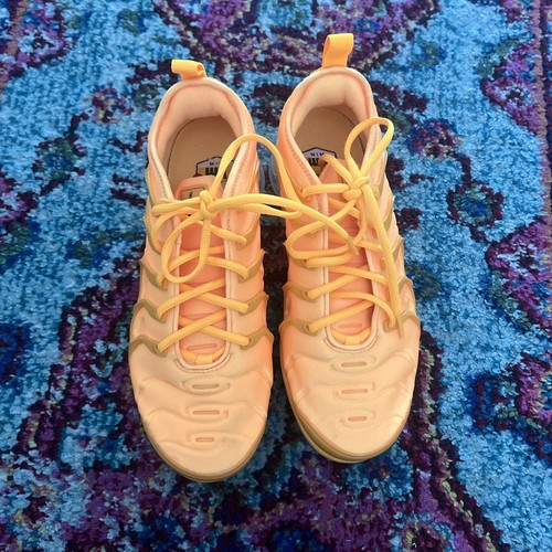 Size 8 - Nike Air VaporMax Plus Orange W - Picture 6 of 7