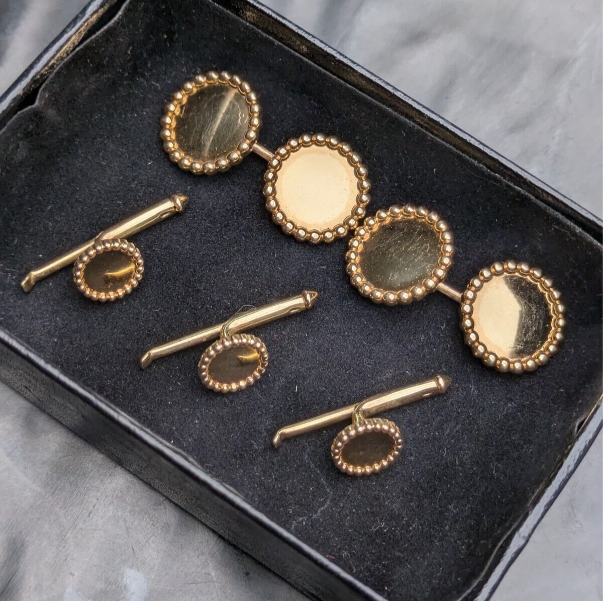 Tiffany & Co. 14k Yellow Gold Cufflinks for Men for sale | eBay