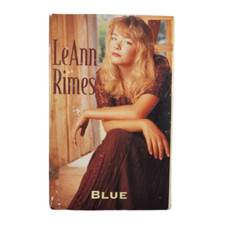 Vintage LeAnn Rimes Blue Cassette Single Tape