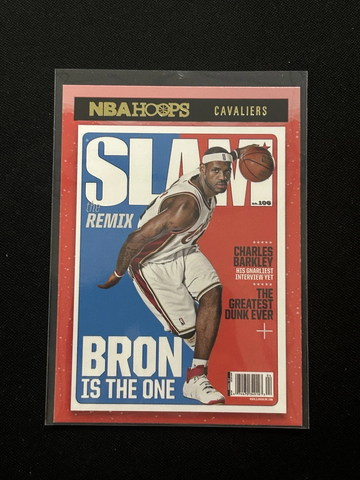 Lebron James trading card