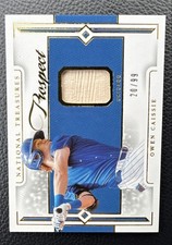 Owen Caissie 2024 Panini National Treasures - Prospect Lumber  #PL-OC /99 Cubs..