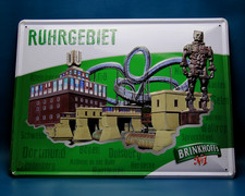 Nostalgische Brinkhoff's No. 1 Reliefdruck Blechschild Ruhrgebiet-Special Editio