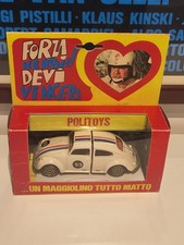 Disney Politoys W2 Herbie Maggiolino Matto Love Bug REPROBOX 1/43 no Polistil 