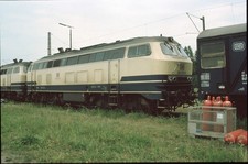 Originaldia DB 218 272 Lehrte 25.5.1995