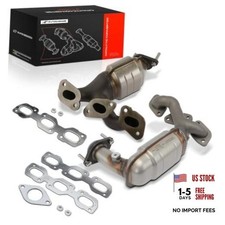 2 PCS Catalytic Converter Kit, E.P.A Compliant Front and Rear