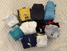 Baby Boy NB-3M Clothing Lot 43 Pcs Pants Shorts Pajamas Shirts