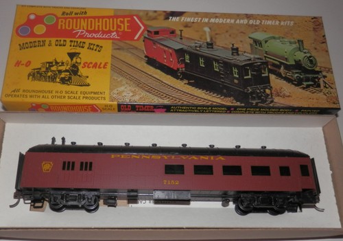 Coche combinado Harriman Roundhouse escala HO Pennsylvania 7152 #6143 | Condition: Used