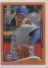 2014 Topps Chrome Orange Refractor Jeff Samardzija #120 3f7