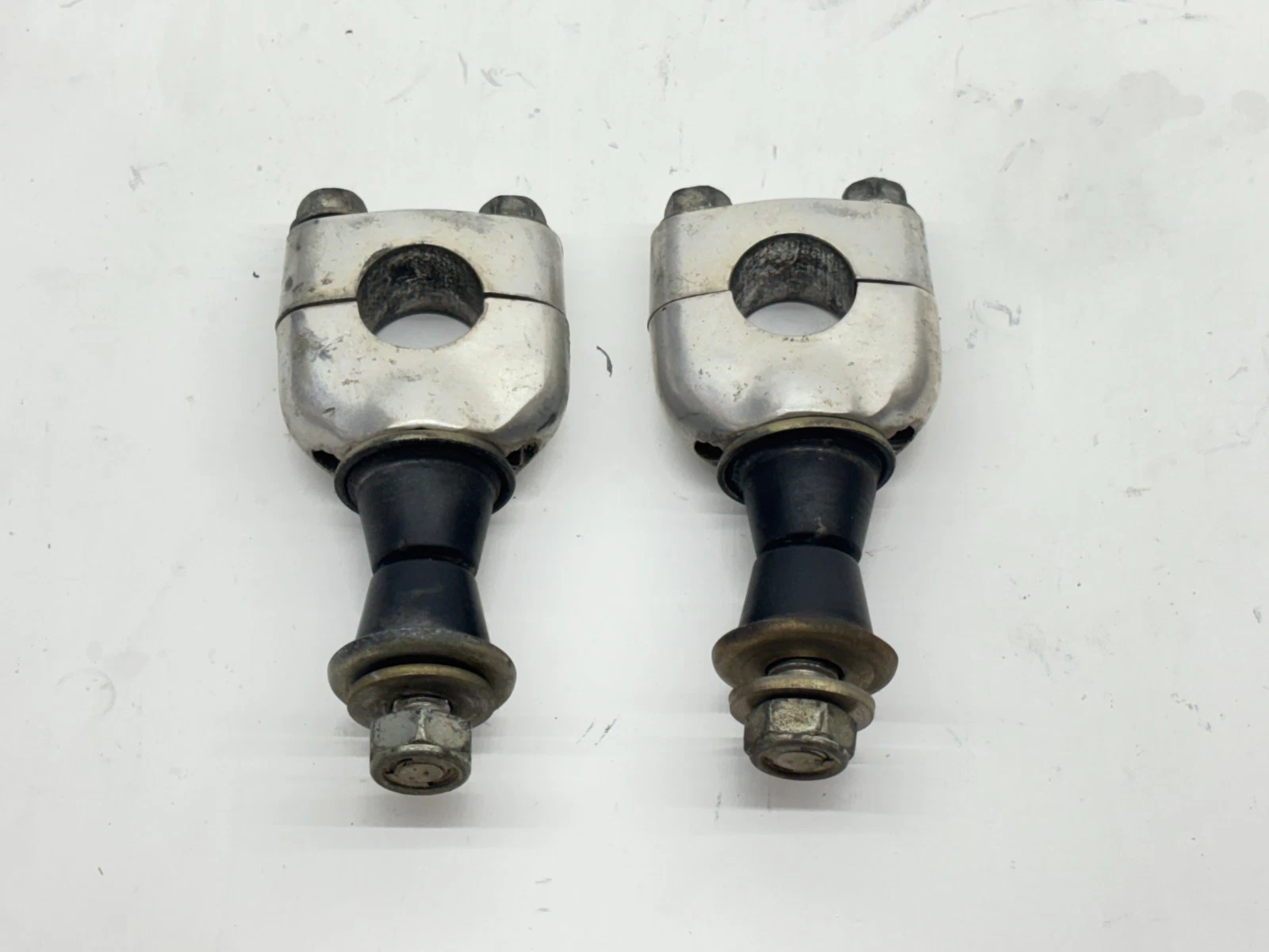 1999 Honda CR250R Handlebar Mounts 7/8 Inch Clamps Set OEM Dirt Bike CR 250
