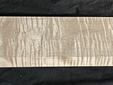 Curly Maple 1.3x5.25x24" Tiger S4S THICK Lumber 174 Thick Stock