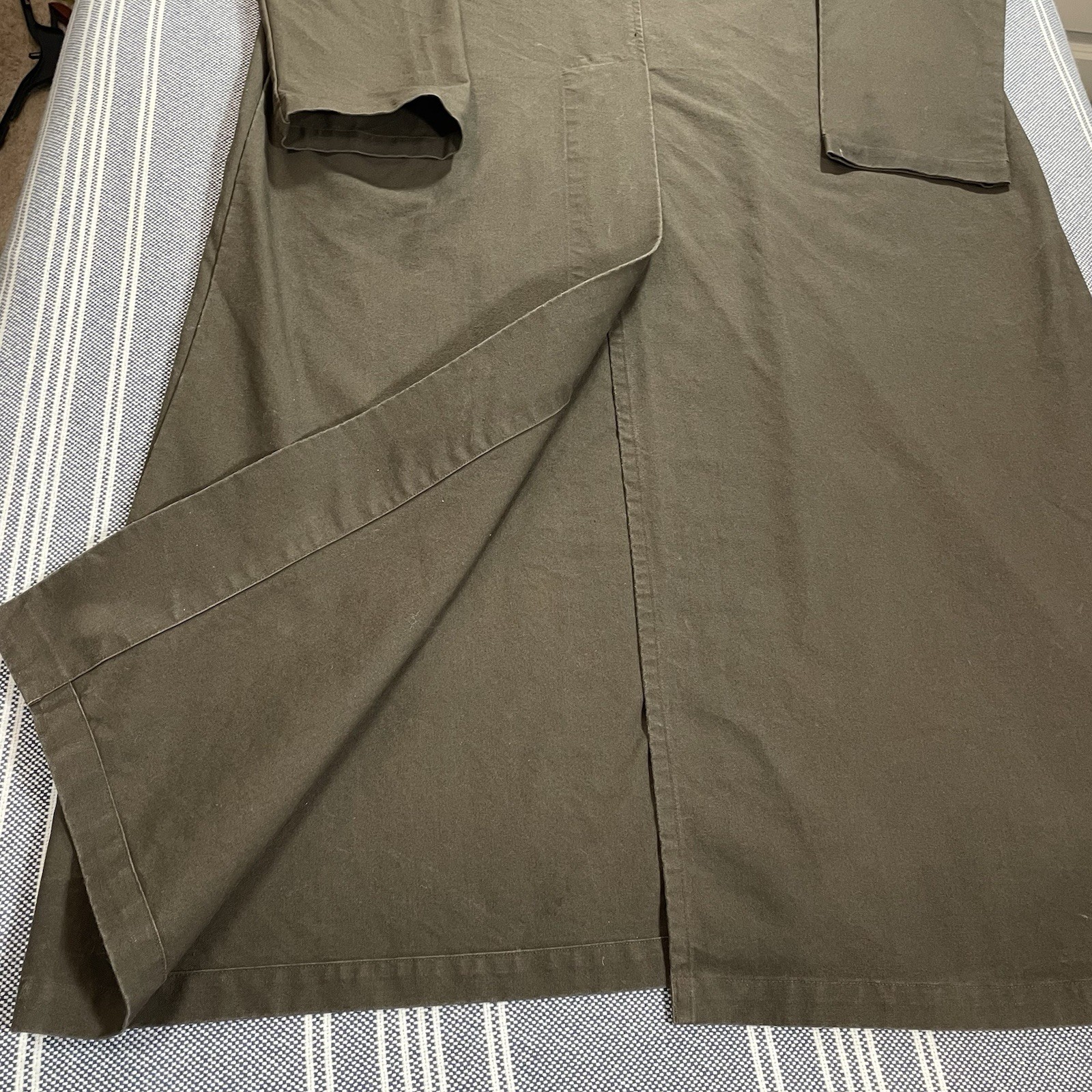 Frontier Classics Duster Jacket Men's Large Brown… - image 10