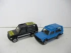 Matchbox Lesney Superfast SF37 Matra- blue & Macau SF37 Matra in black, loose